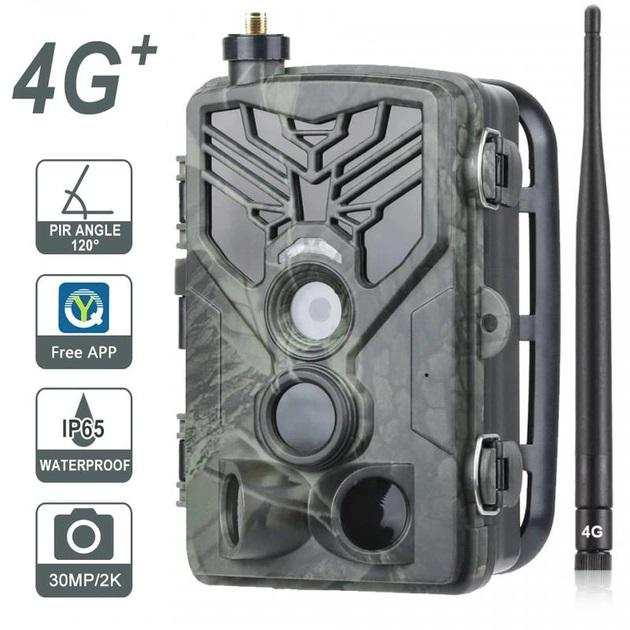 4G Фотопастка, мисливська камера Suntek HC 810 LTE 30 Мп, SMS, MMS - зображення 2