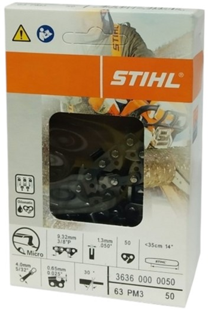 Ланцюг для бензопили Stihl PMM3 3/8" P 35 см (36360000050) - зображення 1