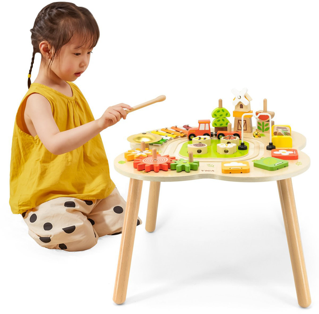 Набір навчальних столів Viga Polar Sensory Montessori (6971608446573) - зображення 4