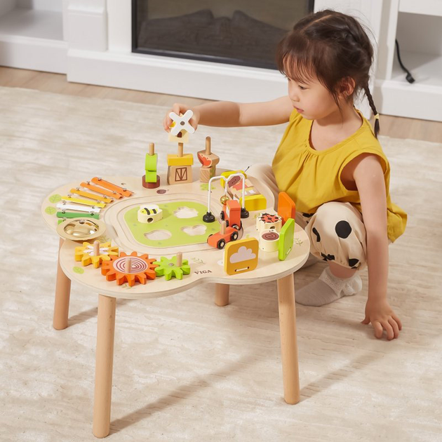 Набір навчальних столів Viga Polar Sensory Montessori (6971608446573) - зображення 6