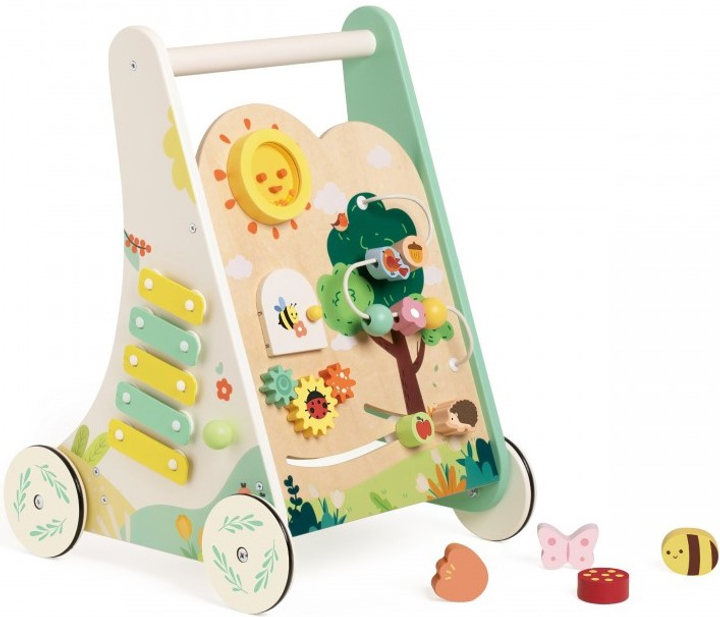 Дерев'яна багатофункціональний візок Tooky Toy Classic World Forest Walking 8в1 6 елементів (6927049015274) - зображення 10