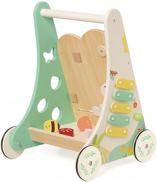 Дерев'яна багатофункціональний візок Tooky Toy Classic World Forest Walking 8в1 6 елементів (6927049015274) - зображення 11