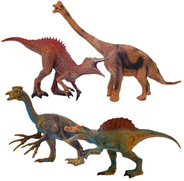 Zestaw figurek Woopie Dinozaury XL + mata 16 elementów (5906280651213) - obraz 6