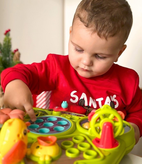 Інтерактивний набір Woopie Baby Montessori мультиосвітній столик 8 в 1 (5904326949737) - зображення 4