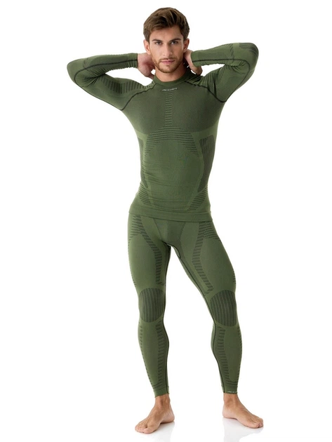 Термофутболка Accapi XPerience чоловіча Military Black XL/XXL зелена - изображение 3