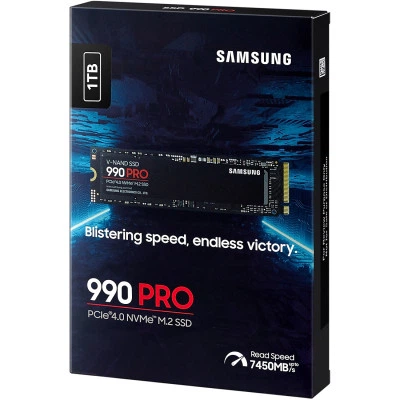 Накопитель SSD M.2 2280 1TB 990 PRO Samsung (MZ-V9P1T0BW) - изображение 6