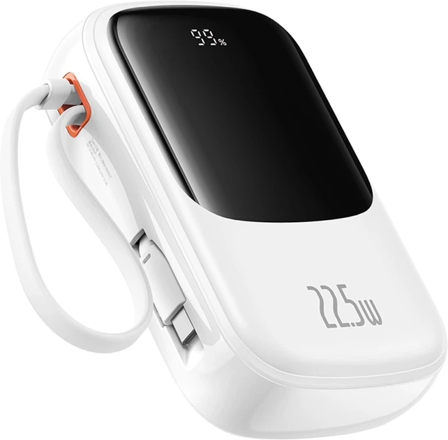 УМБ Baseus Qpow Pro+ 20000mAh 22.5W White (P10067103213-00) - зображення 2
