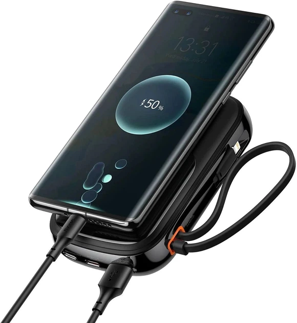 Powerbank Baseus Qpow 20000mAh 20W Black (PPQD060201) - obraz 6