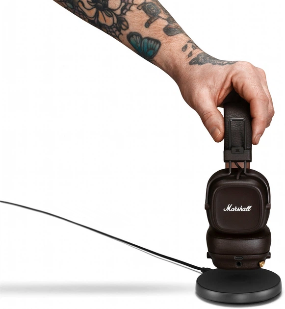 Bluetooth-гарнітура Marshall Major IV Brown (1006127) Коричневий 32603 - изображение 6
