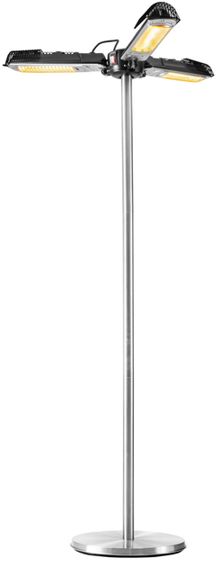 Инфракрасный обогреватель Trotec IRS 2005 2000W Silver/Black (1410003922) - изображение 2