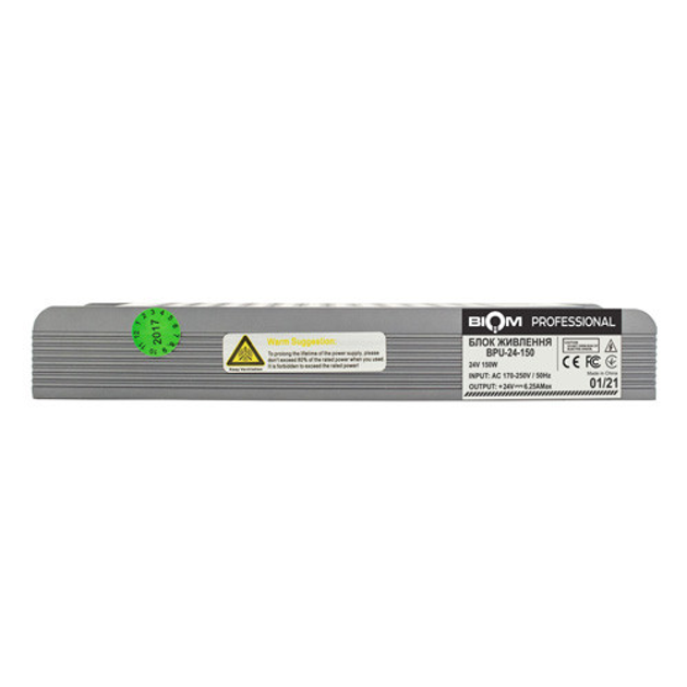 Блок питания BIOM Professional DC24 150W BPU-24-150 6.25А - изображение 2