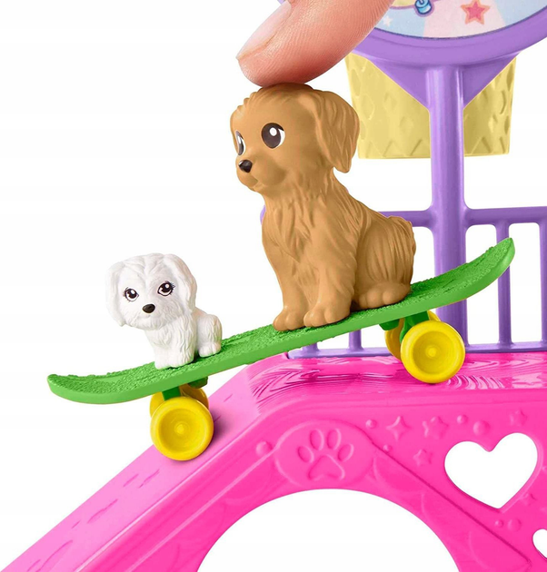 Набір Mattel Barbie Chelsea Скейт-парк Набір (194735098279) - зображення 4