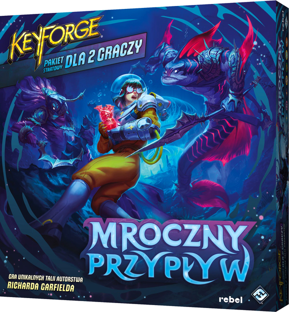 Настільна гра Rebel KeyForge Темний приплив (5902650615410) - зображення 1