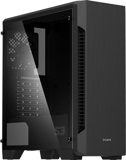 Корпус Zalman S3 TG Black (955555901988467) - Уцінка - зображення 1