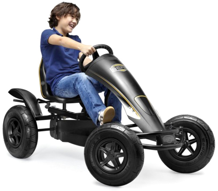 Gokart na pedały Berg Gokart XL Black Edition 5/6 lat do 100 kg (8715839050981) - obraz 3