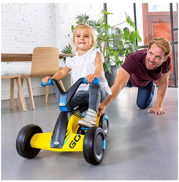 Толокар педальний Berg Go Sparx 2в1 Жовтий (8715839070460) - зображення 4