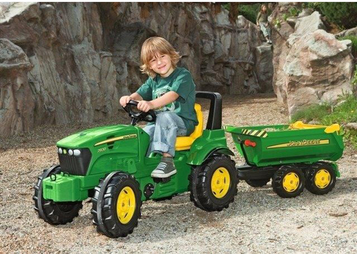 Причіп Rolly Toys Rolly Kipper до трактора John Deere (4006485128822) - зображення 5