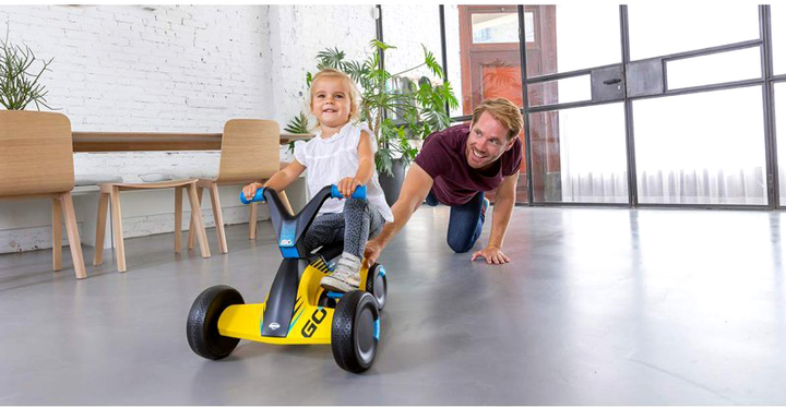 Толокар педальний Berg Go Sparx 2в1 Жовтий (8715839070460) - зображення 6