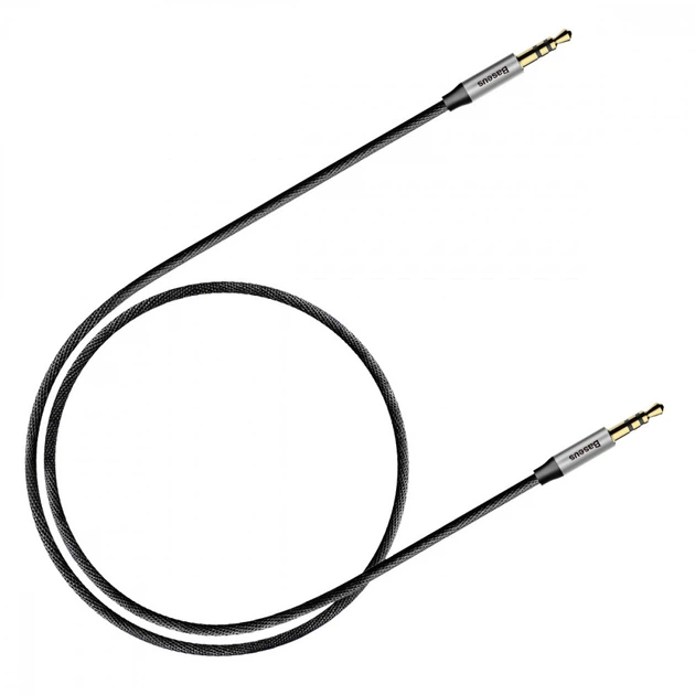 Кабель AUX 1m Baseus Yiven M30 Black - изображение 4