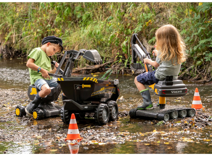 Толокар екскаватор Rolly Toys Volvo rolly Digger (4006485421152) - зображення 5
