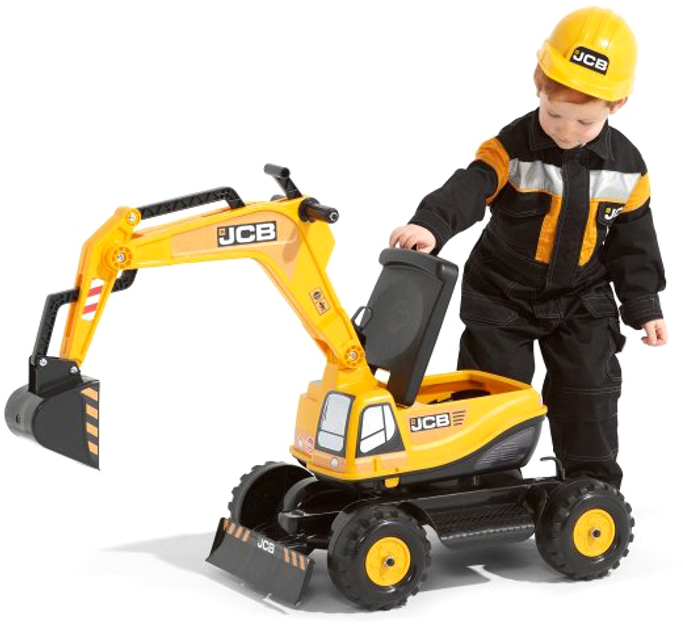 Толокар екскаватор Falk JCB Digger з рухомим ковшом (3016200000570) - зображення 9