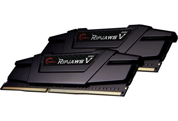 Модуль пам`ятi DDR4 2x16GB/3600 G.Skill Ripjaws V Чорний (F4-3600C18D-32GVK) - изображение 2