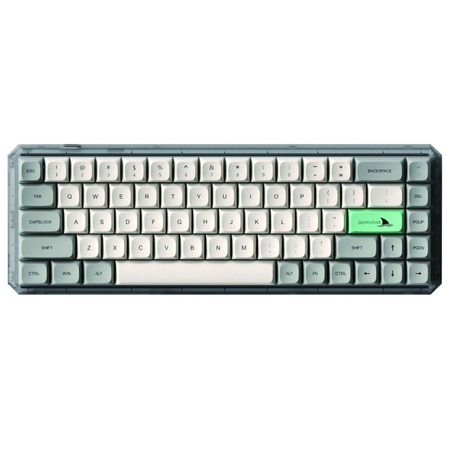 Клавиатура беспроводная Motospeed Darmoshark K5 Gateron Silver Pro Light Gray (dmk5lgspro) - Фото 1 Клавиатура беспроводная Motospeed Darmoshark K5 Gateron Silver Pro Light Gray (dmk5lgspro) - изображение 1