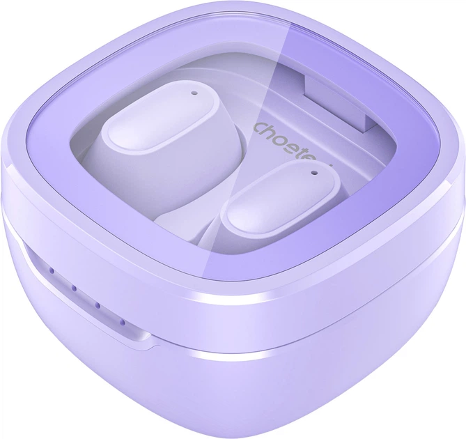 Słuchawki Choetech TWS Small Cube Purple (BH-T23-PU) - obraz 2