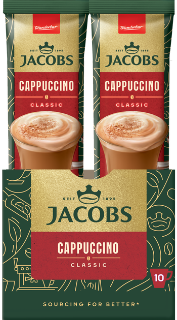 Купити Напій кавовий розчинний Jacobs Classic Cappuccino 18.7 г х
