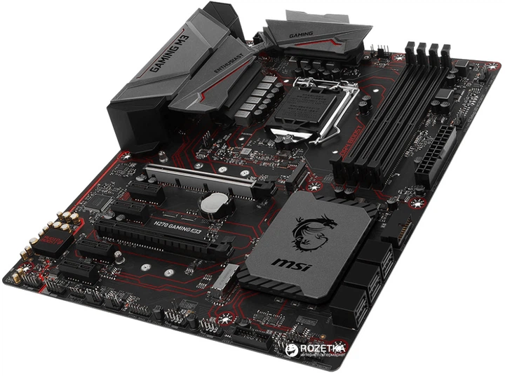 Материнская плата MSI H270 Gaming M3 (s1151, Intel H270, PCI-Ex16) - изображение 2