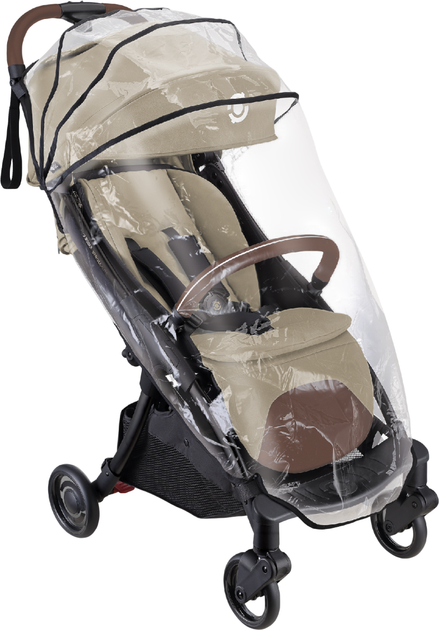 Коляска прогулочная Globber серии Stroll.Lite песочный (925-304) - изображение 3