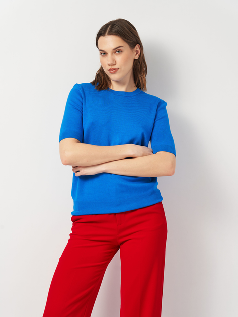 Блузка жіноча Zara 8851/017 S Синя від Rozetka на платформі USKIDKA Акція на Блузка жіноча Zara 8851/017 S Синя від Rozetka