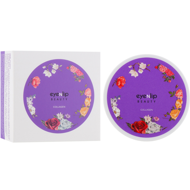 Патчи для глаз с коллагеном Eyenlip Collagen Hydrogel Eye Patch 60 шт (8809555250432) - Фото 1 Патчи для глаз с коллагеном Eyenlip Collagen Hydrogel Eye Patch 60 шт (8809555250432) - изображение 1