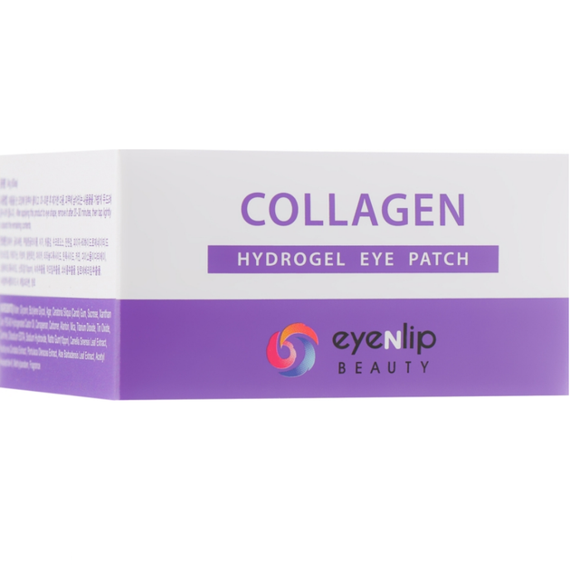 Патчи для глаз с коллагеном Eyenlip Collagen Hydrogel Eye Patch 60 шт (8809555250432) - Фото 2 Патчи для глаз с коллагеном Eyenlip Collagen Hydrogel Eye Patch 60 шт (8809555250432) - изображение 2