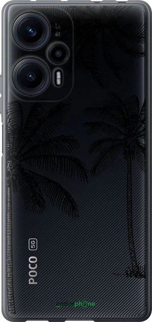 Чехол на Xiaomi Poco F5 Пальмы1 "4634u-3170-70447" - Фото 1 Чехол на Xiaomi Poco F5 Пальмы1 "4634u-3170-70447" - изображение 1