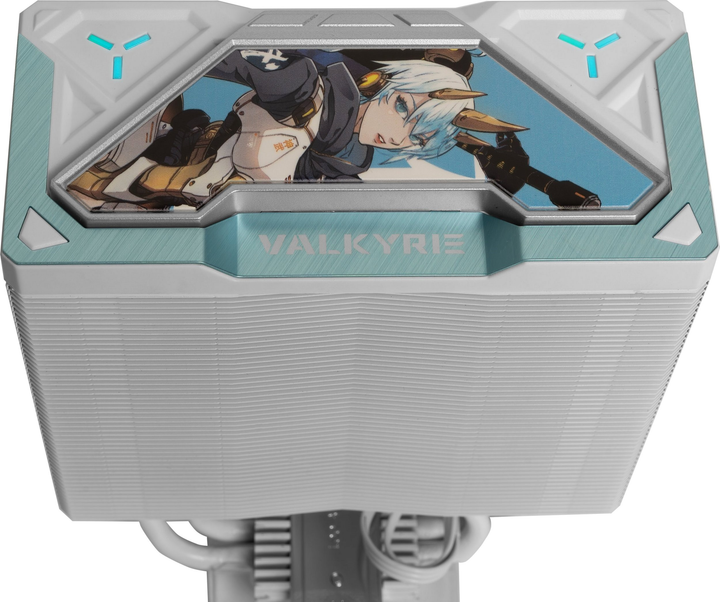 Кулер Valkyrie Vind SL125 White (VK-AIRSL125W) - зображення 6