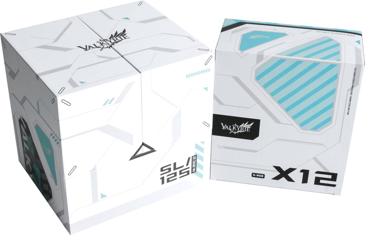 Кулер Valkyrie Vind SL125 White (VK-AIRSL125W) - зображення 14