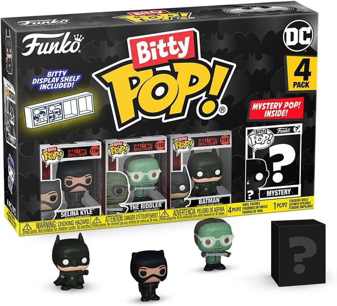 Набір фігурок Funko Bitty Pop DC: Batman 85th - Селіна Кайл 3.5 см 4 шт (889698811286) - зображення 1