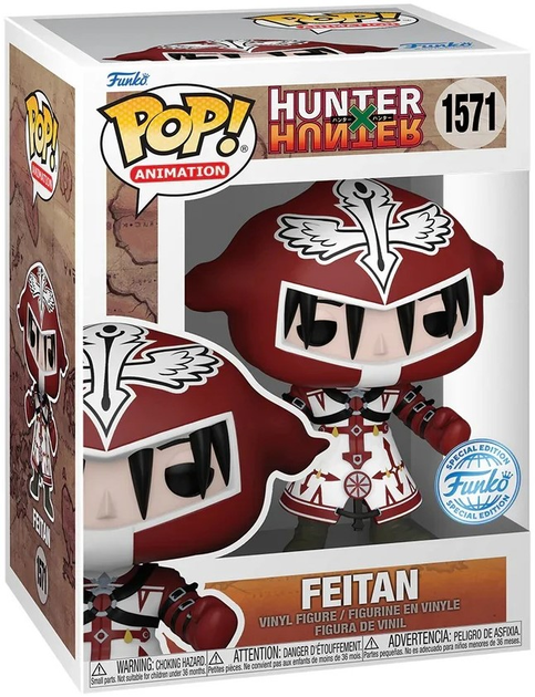 Figurka Funko Pop Animation: Hunter X Hunter - Feitan 9.5 cm (889698786539) - obraz 1