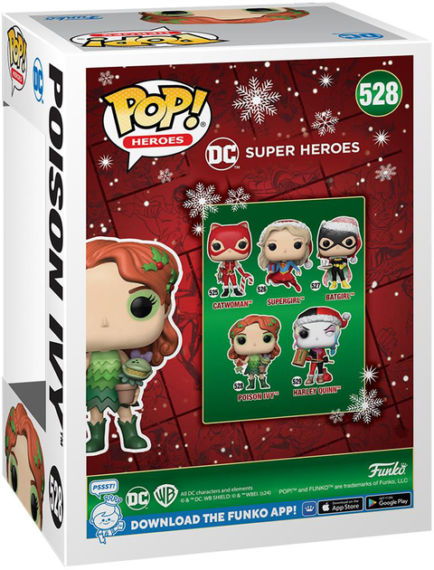 Фігурка Funko Pop Heroes DC: Comic Holiday 2024 - Отруйний Плющ 9 см (889698800303) - зображення 3