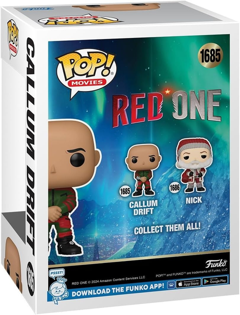 Figurka Funko Pop Movies: Red One - Callum Drift 9 cm (889698797849) - obraz 3