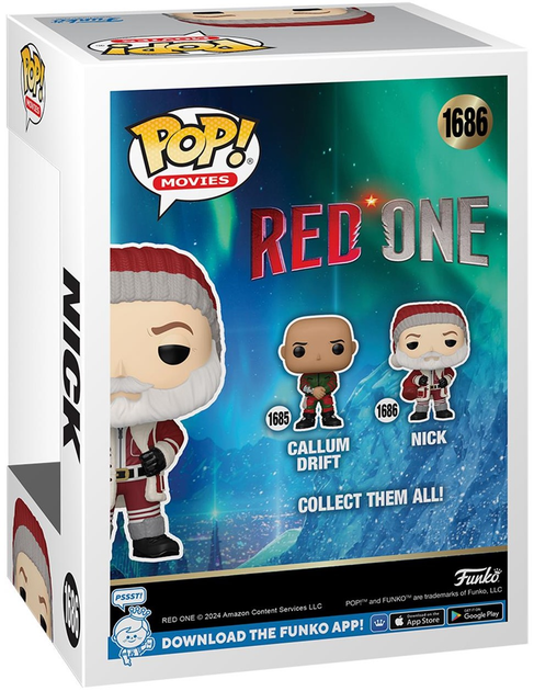 Figurka Funko Pop Movies: Red One - Nick 9 cm (889698797856) - obraz 3
