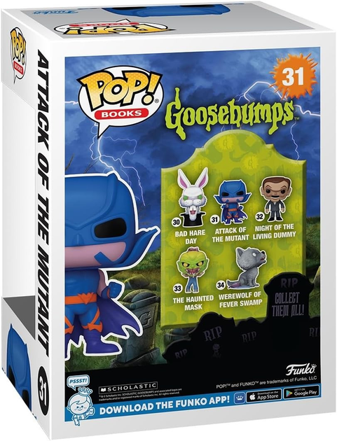 Figurka Funko Pop Books: Goosebumps - Attack of the Mutant 9 cm (889698808996) - obraz 3
