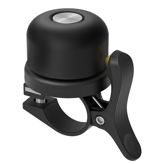 Звонок на велосипед с местом для AirTag Bicycle Bell с медного сплава, Black - изображение 2