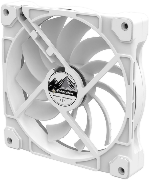 Zestaw wentylatorów Alpenfohn Wing Boost 3 ARGB Triple White (84000000171) - obraz 12