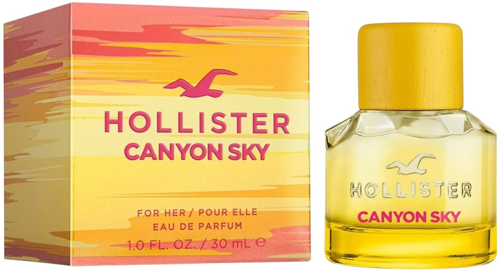 Парфумована вода для жінок Hollister Canyon Sky for Her 30 мл (85715267269) - зображення 1