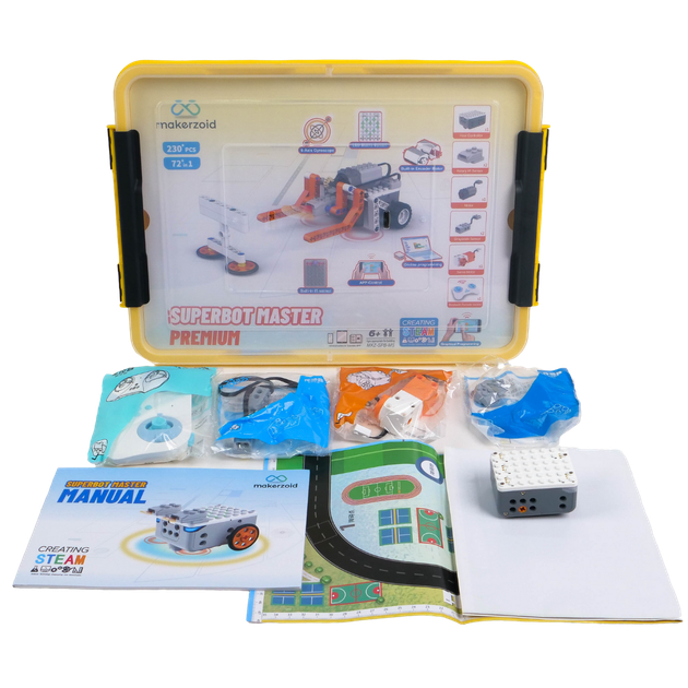 Програмований конструктор Makerzoid Superbot Master Premium - зображення 9