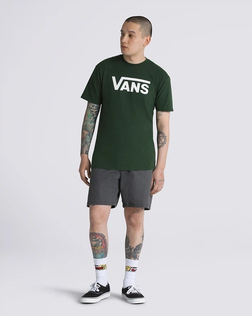 Футболка Vans Classic T-Shirt Green VN000GGGCBP S - изображение 4
