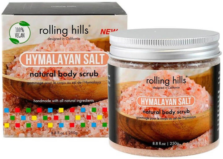 Peeling do ciała Rolling Hills Sól Himalajska 250 g (7110934169803) - obraz 1