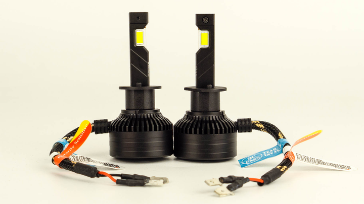 Світлодіодні лампи DriveX FE-03 H1 65W 6000K (пара) (113111) - Фото 2 Світлодіодні лампи DriveX FE-03 H1 65W 6000K (пара) (113111) - изображение 2